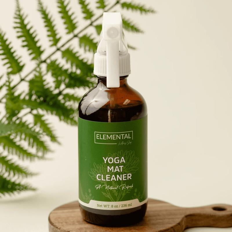 Elemental Yoga Mat Cleaner – Natural 8 Oz Spray | Fresh, Non-Toxic, Multi-Surface Use